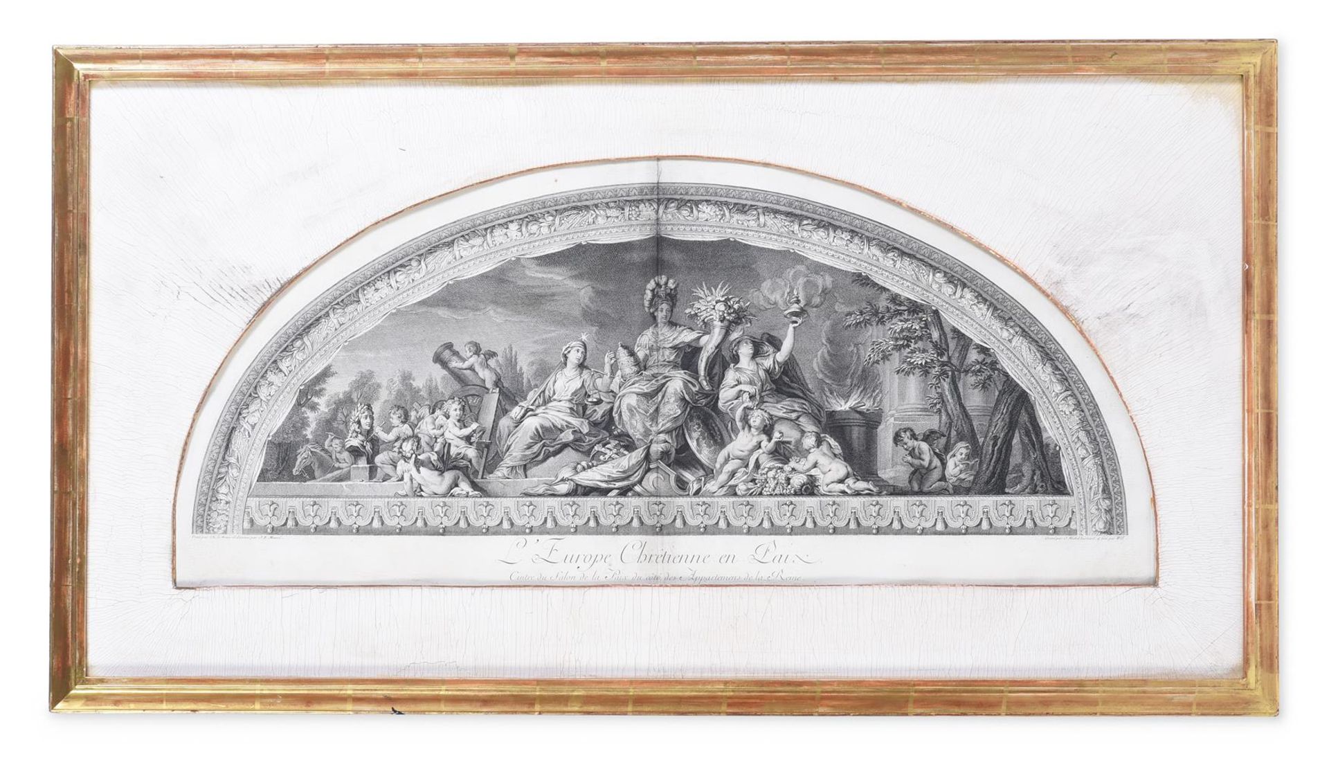 JEAN-BAPTISTE MASSÉ AFTER CHARLES LE BRUN, ALLEGORIES OF THE NEIGHBOURING COUNTRIES OF FRANCE - Image 11 of 16