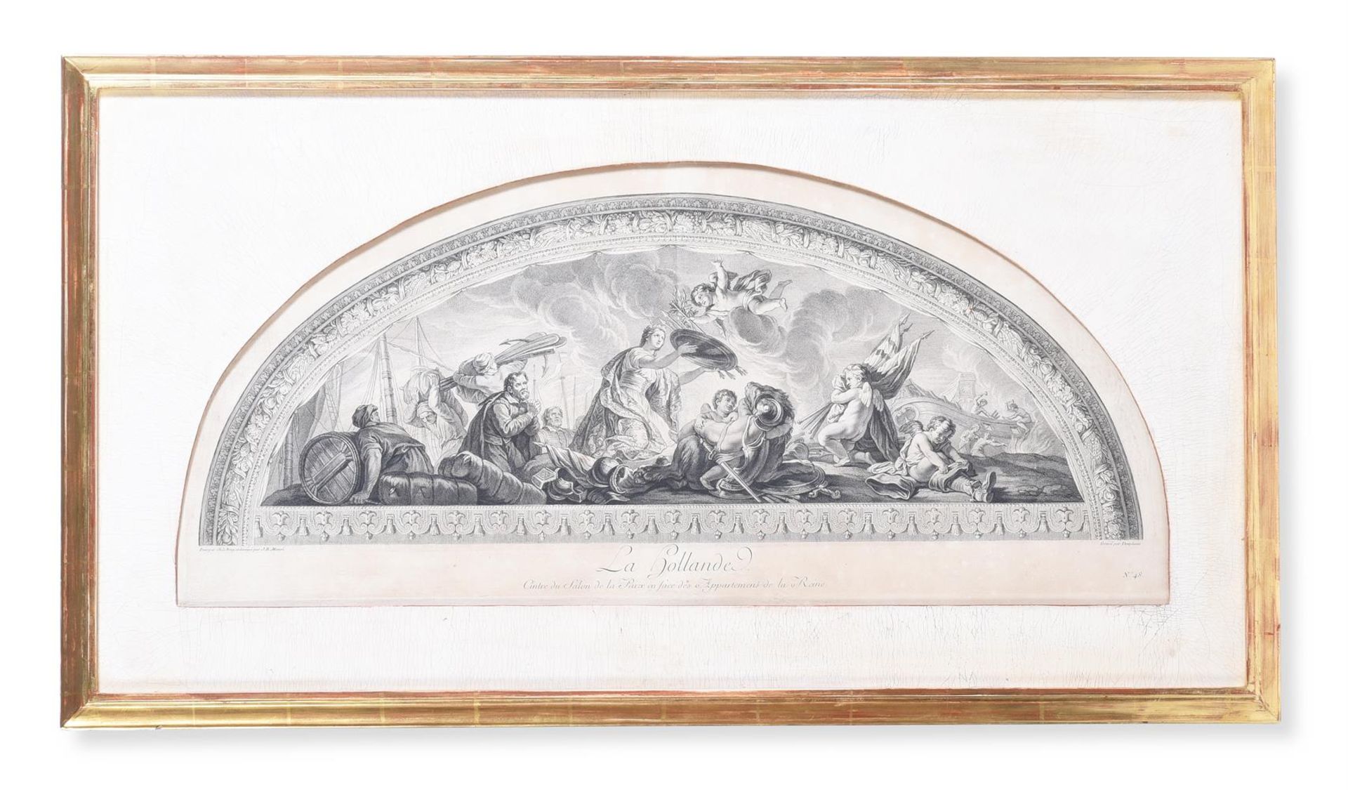 JEAN-BAPTISTE MASSÉ AFTER CHARLES LE BRUN, ALLEGORIES OF THE NEIGHBOURING COUNTRIES OF FRANCE - Image 5 of 16