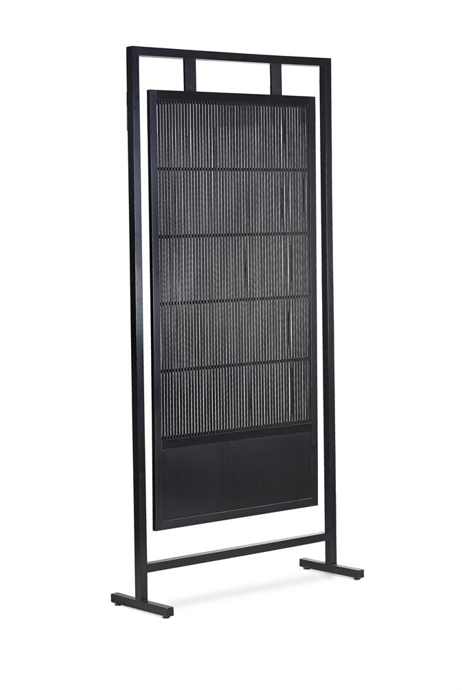 TWO EBONISED ROOM SCREENS, BY ANOUSKA HEMPEL - Image 2 of 3