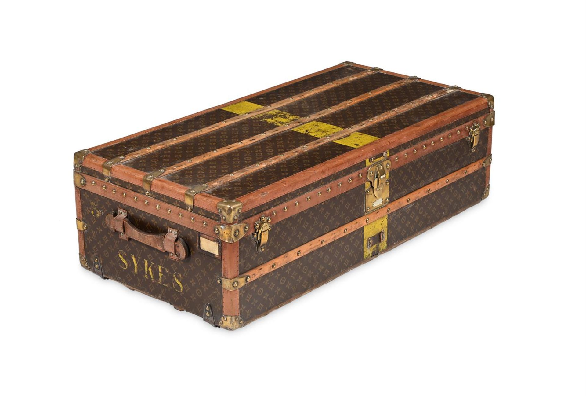 LOUIS VUITTON, A MONOGRAMMED COATED CANVAS HARD TRAVELLING TRUNK - Image 2 of 4