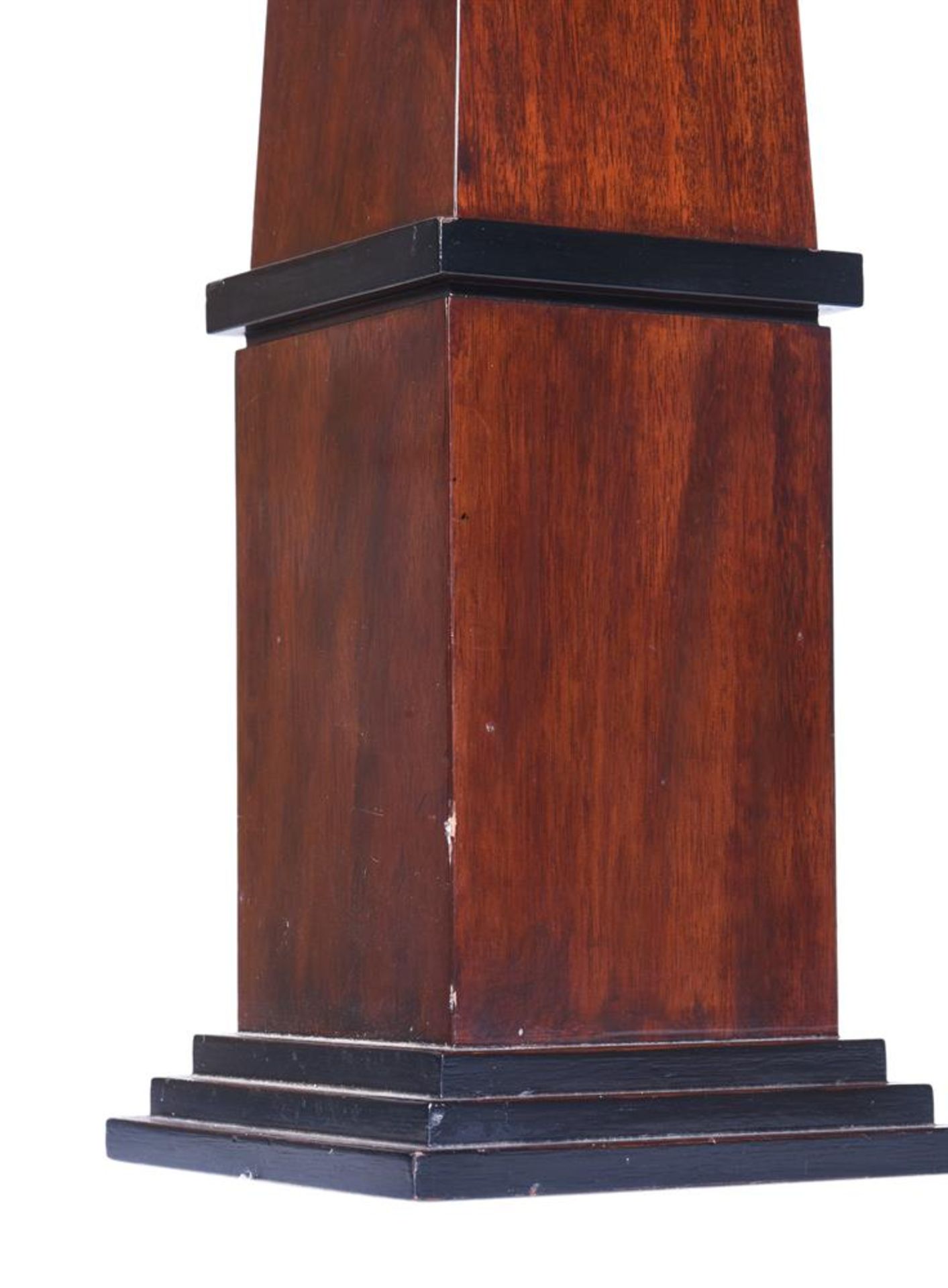 THREE MAHOGANY AND EBONISED OBELISKS BY ANOUSKA HEMPEL - Image 2 of 2