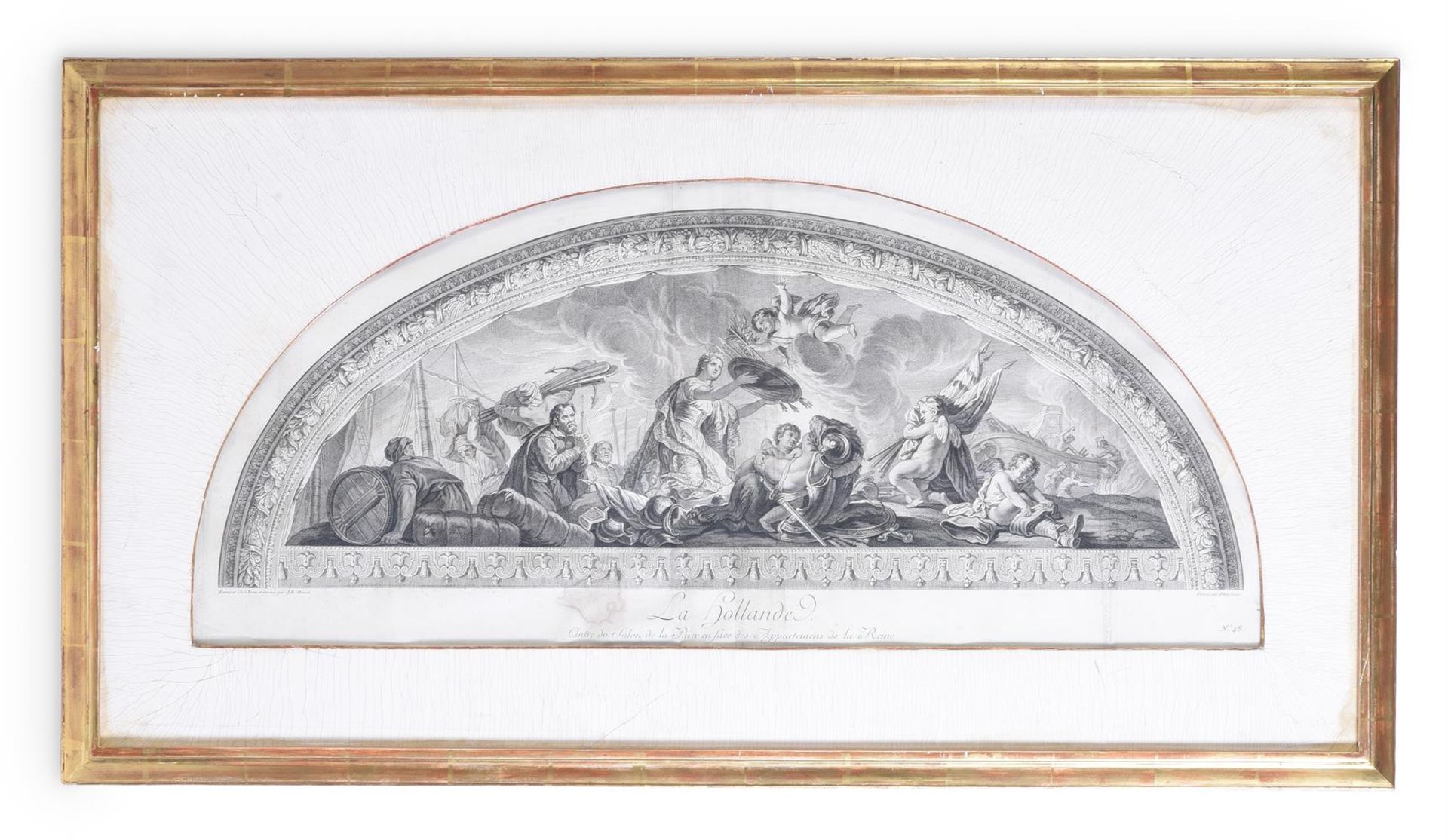 JEAN-BAPTISTE MASSÉ AFTER CHARLES LE BRUN, ALLEGORIES OF THE NEIGHBOURING COUNTRIES OF FRANCE - Image 9 of 16