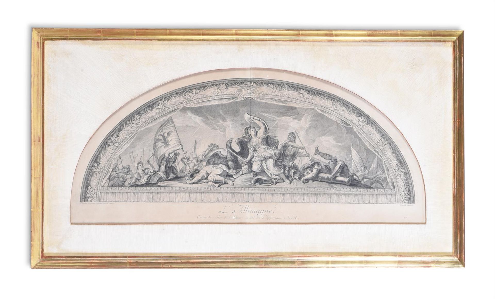 JEAN-BAPTISTE MASSÉ AFTER CHARLES LE BRUN, ALLEGORIES OF THE NEIGHBOURING COUNTRIES OF FRANCE - Image 14 of 16