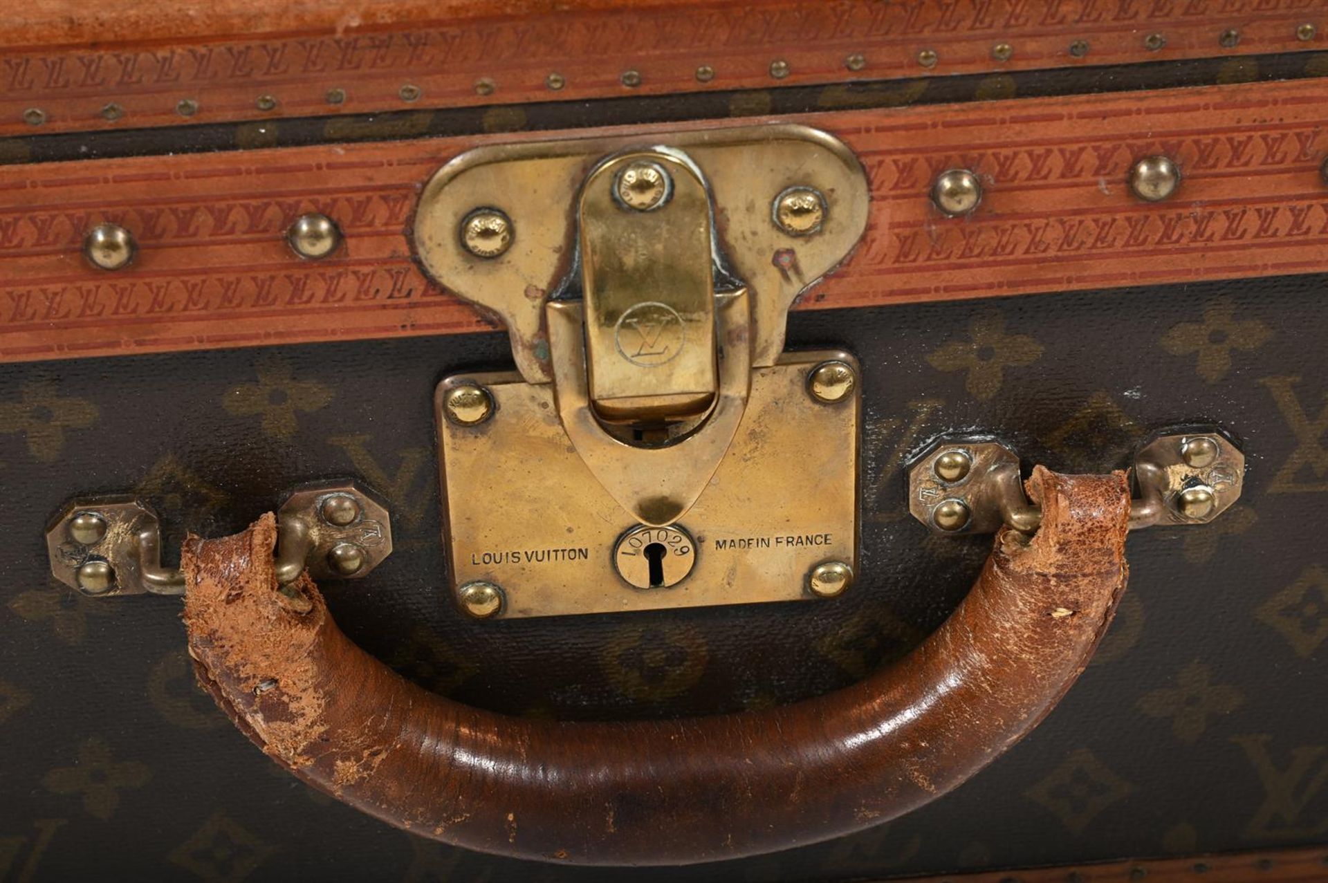 LOUIS VUITTON, A MONOGRAMMED COATED CANVAS HARD SUITCASE - Image 3 of 3