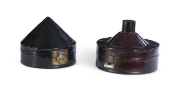 CHINESE LACQUER HAT BOXES, LATE 19TH/EARLY 20TH CENTURY
