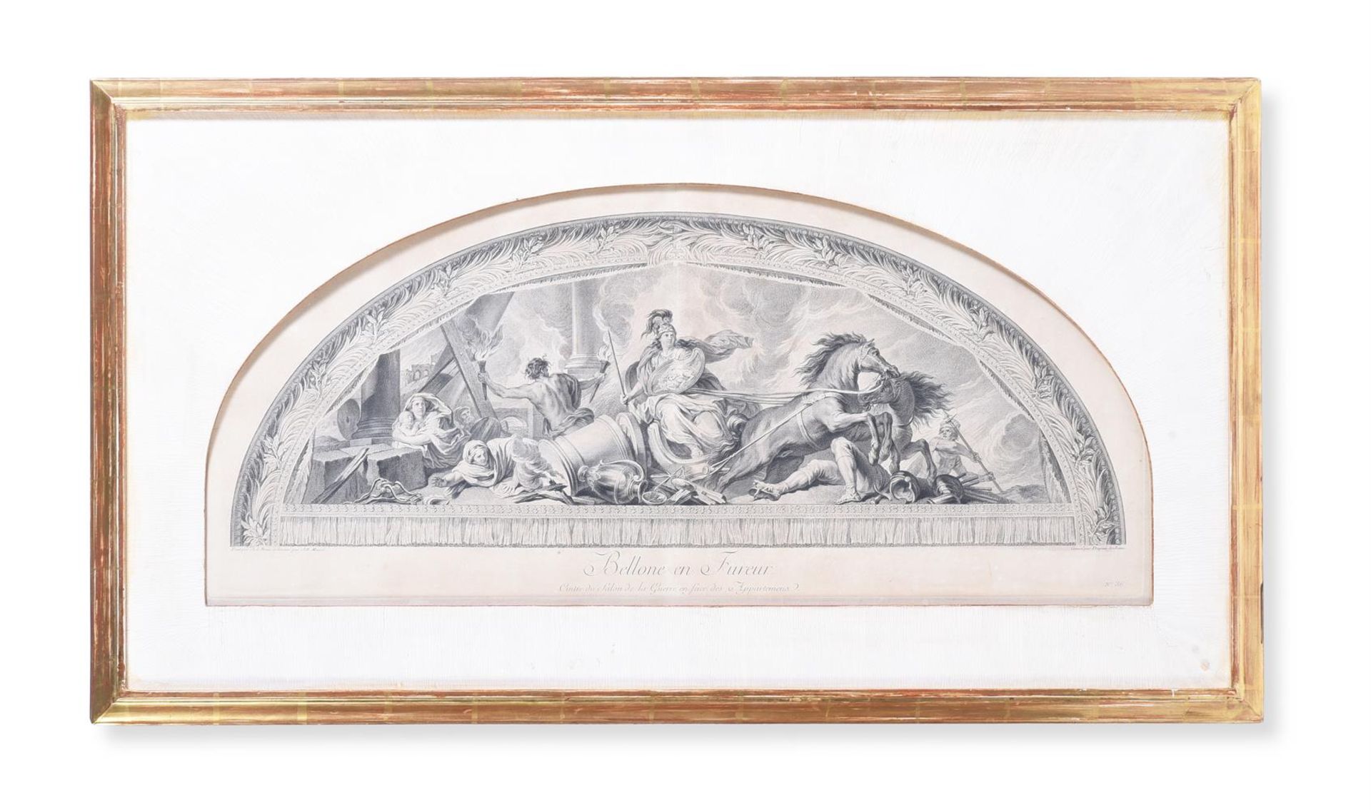 JEAN-BAPTISTE MASSÉ AFTER CHARLES LE BRUN, ALLEGORIES OF THE NEIGHBOURING COUNTRIES OF FRANCE - Image 3 of 16