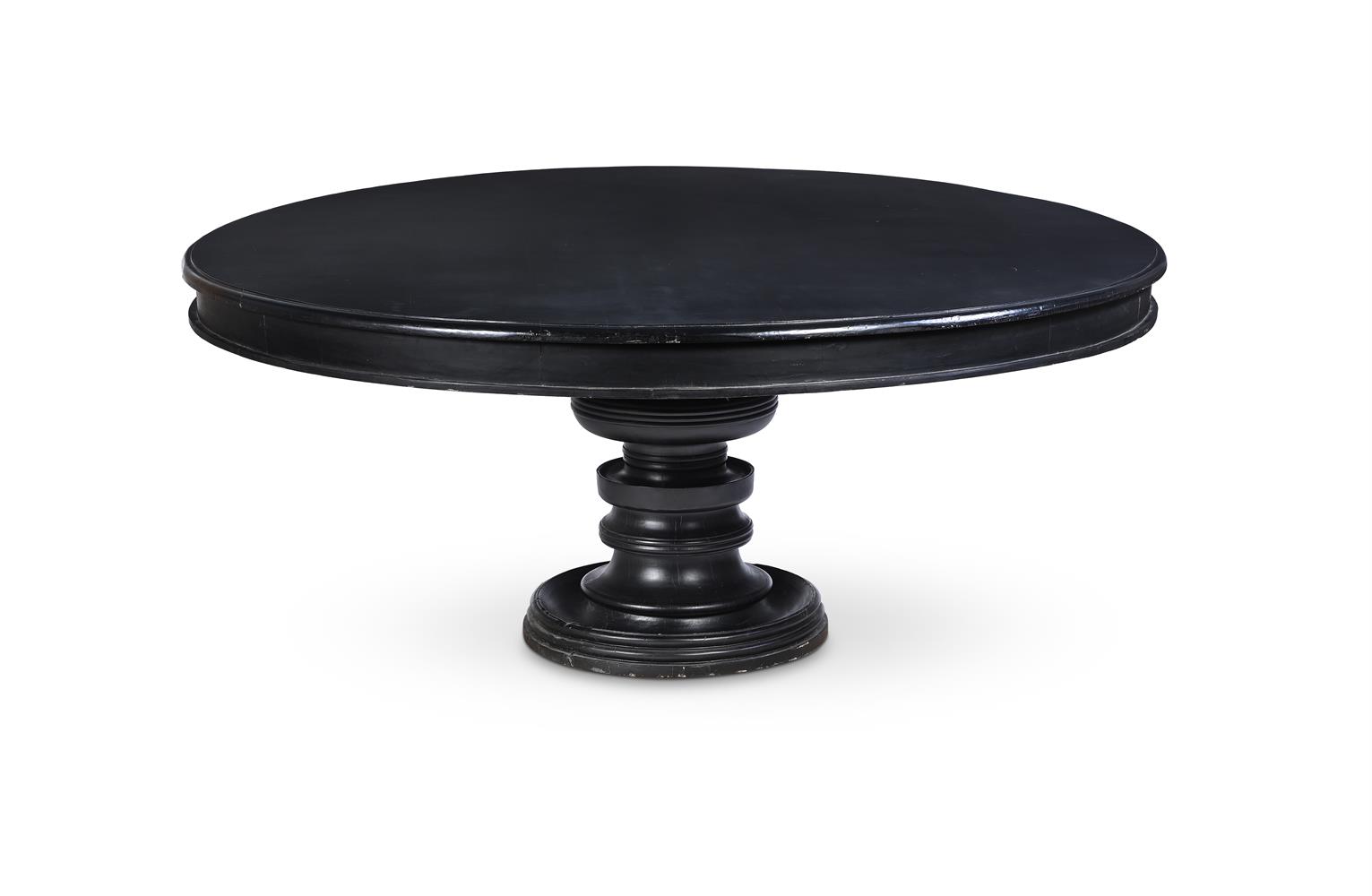 A EBONISED CENTRE TABLE BY ANOUSKA HEMPEL