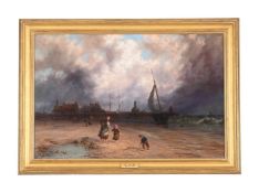THOMAS ROSE MILES (BRITISH FL. 1844-1916), AN INCOMING STORM NEAR DEAL