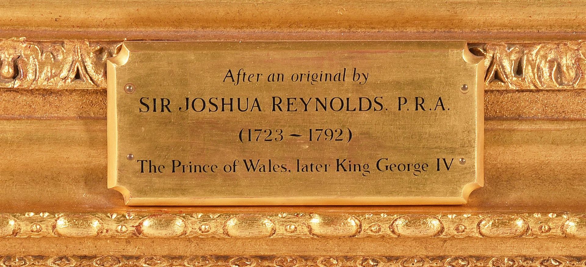 AFTER SIR JOSHUA REYNOLDS, THE PRINCE OF WALES, LATER KING GEORGE IV - Image 2 of 3