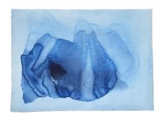 λ ALISTAIR GRANT (BRITISH 1925-1997), UNTITLED (BLUE WASH)