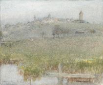 ALBERT GOODWIN (BRITISH 1845-1932), ROMONT, NEAR FRIBOURG, SWITZERLAND, TOGETHER WITH ANOTHER (2)