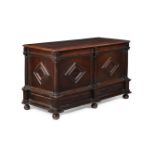 A VIRGINIA WALNUT MULE CHEST, CIRCA 1650