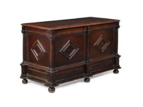 A VIRGINIA WALNUT MULE CHEST, CIRCA 1650