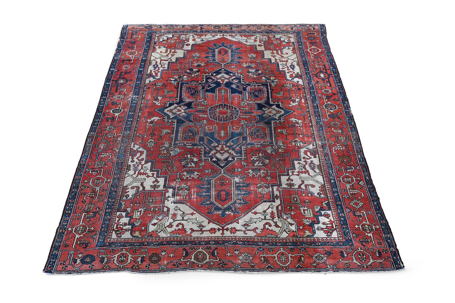 A SERAPI CARPET, approximately 414 x 302cm