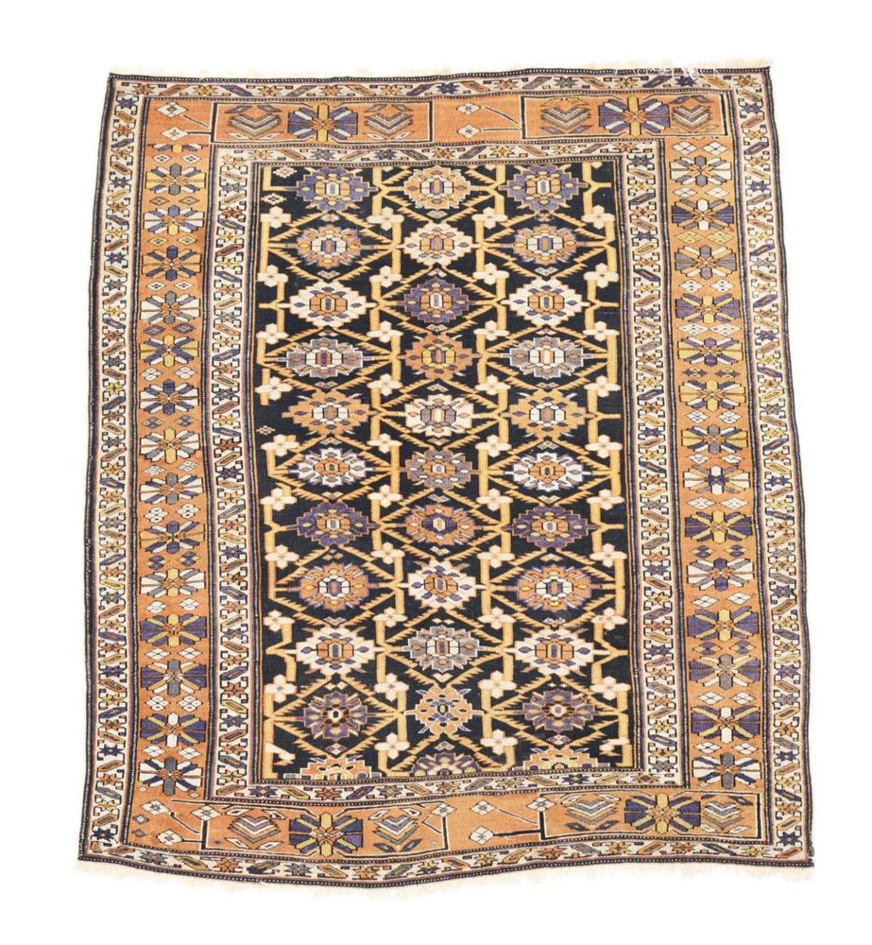 A CAUCASIAN KUBA SHIRVAN RUG, approximately 162 x 126cm