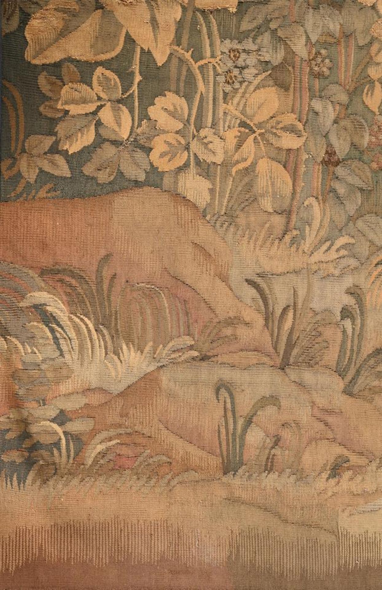 A CONTINENTAL VERDURE TAPESTRY, PROBABLY 17TH CENTURY - Image 3 of 3