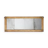 A GEORGE III GILTWOOD AND GESSO OVERMATLE MIRROR, SECOND HALF 18TH CENTURY