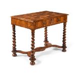 AN OLIVEWOOD OYSTER-VENEERED SIDE TABLE, CIRCA 1690 AND LATER