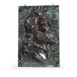 A CAST BRONZE PROFILE PORTRAIT OF HENRI IV, FRENCH 19TH CENTURY