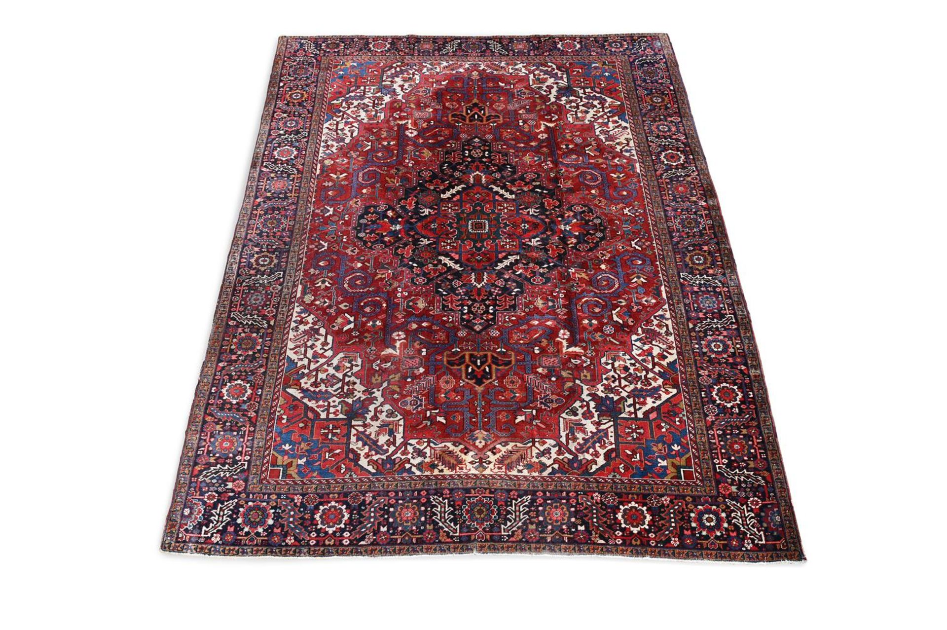 A HERIZ CARPET, approximately 387 x 287cm