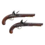 A PAIR OF OFFICER'S PISTOLS BY HENRY NOCK OF LONDON (1741-1804)