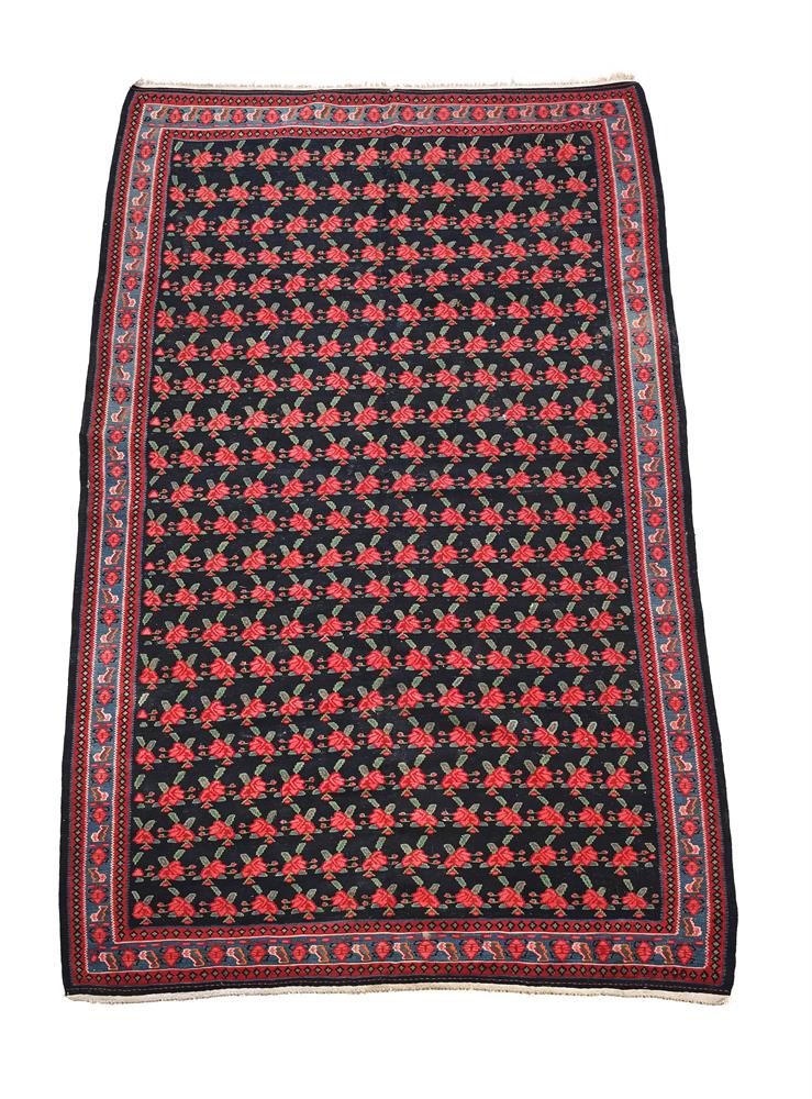 A SENNEH KILIM RUG, approximately 229 x 136cm