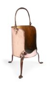 A GEORGE III COPPER PLATE WARMER, CIRCA 1800-1820