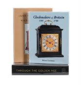 Ɵ HOROLOGICAL REFERENCE BOOKS ON EARLY ENGLISH CLOCKMAKING, THREE VOLUMES: