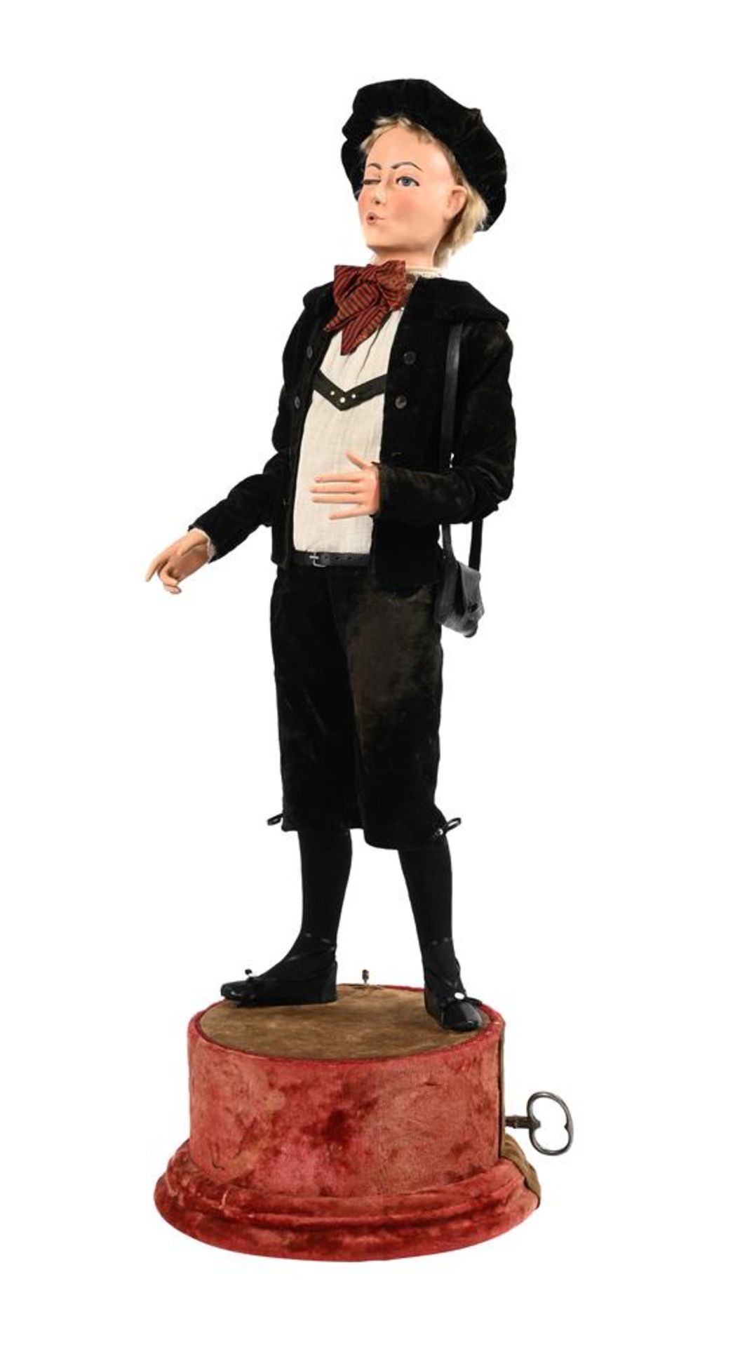 A FINE AND VERY RARE FRENCH ‘WHISTLER’ MUSICAL AUTOMATON FIGURE