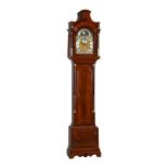 A GEORGE III MAHOGANY EIGHT-DAY LONGCASE CLOCK WITH MOONPHASE