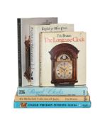 Ɵ HOROLOGICAL REFERENCE WORKS MAINLY RELATING TO ENGLISH PENDULUM CLOCKS, SIX VOLUMES: