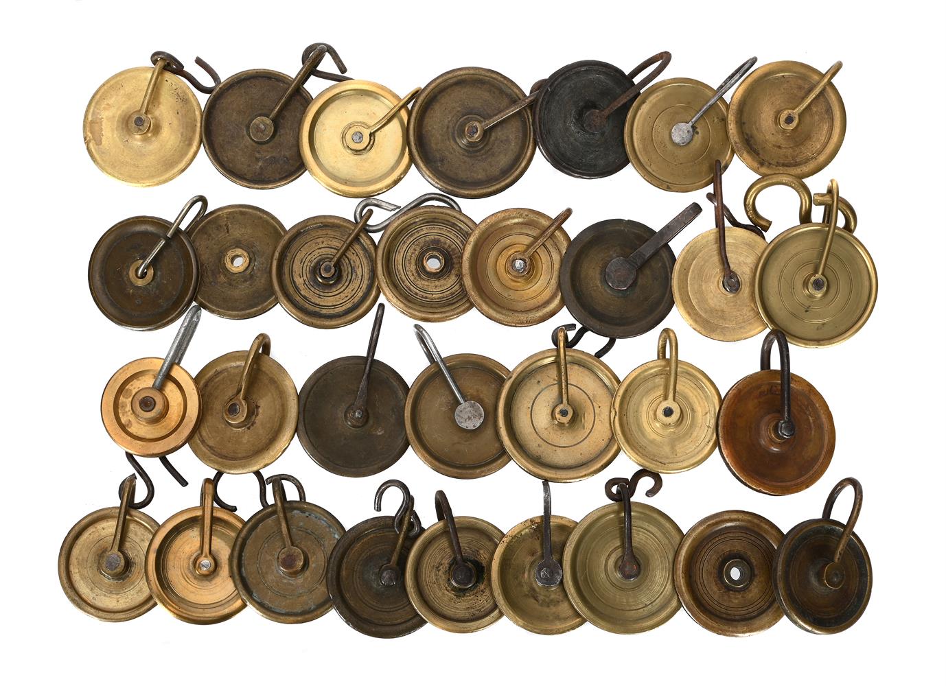 A COLLECTION OF EIGHT-DAY LONGCASE CLOCK PULLEYS - Image 4 of 4
