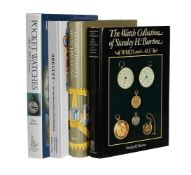 Ɵ HOROLOGICAL REFERENCE BOOKS ON WATCHES AND WATCH MAKING, FOUR VOLUMES: