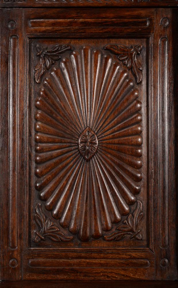 AN ANGLO-INDIAN EXOTIC HARDWOOD CABINET ON CHEST, THIRD QUARTER 19TH CENTURY - Image 7 of 8