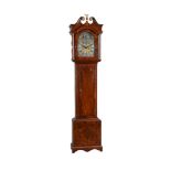 A MAHOGANY LONGCASE CLOCK