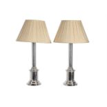 A PAIR OF TABLE LAMPS