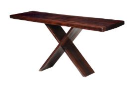 A MACASSAR EBONY CONSOLE TABLE