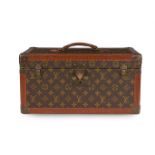 LOUIS VUITTON, MONOGRAM, A COATED CANVAS AND LEATHER HARD VANITY CASE