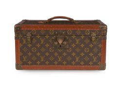 LOUIS VUITTON, MONOGRAM, A COATED CANVAS AND LEATHER HARD VANITY CASE