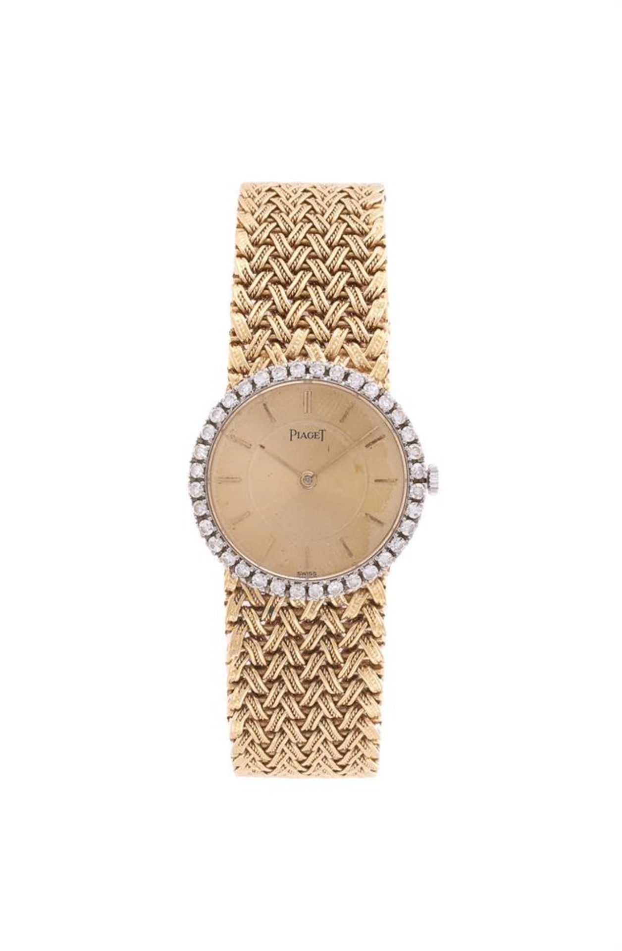 PIAGET, REF. 926 D1, A LADY'S 18 CARAT GOLD AND DIAMOND BRACELET WATCH