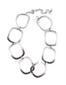 IBE DALQUIST FOR GEORG JENSEN, NO. 192 H, A SILVER COLOURED NECKLACE