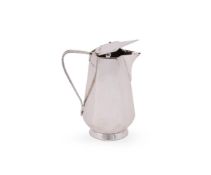 A SILVER HEXAGONAL TAPERING JUG