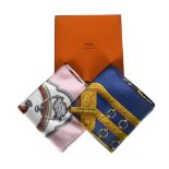 HERMÈS, REPRISE, A SILK SCARF