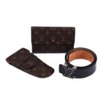 LOUIS VUITTON, A SMALL COLLECTION OF LUXURY ACCESSORIES