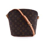 LOUIS VUITTON, DROUOT, MONOGRAM, A COATED CANVAS CROSSBODY BAG