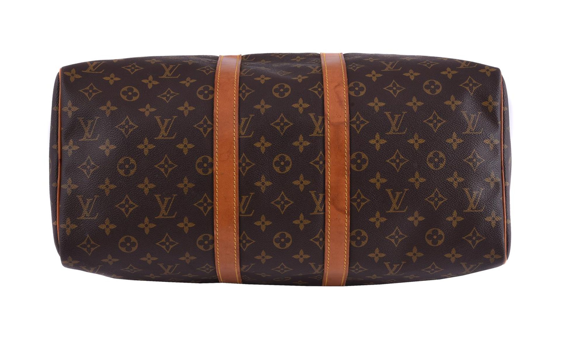 LOUIS VUITTON MONOGRAM, KEEPALL 45, A COATED CANVAS AND LEATHER TRAVEL BAG - Image 3 of 3