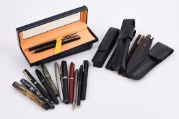 A COLLECTION OF FOUNTAIN PENS