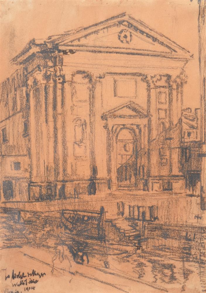 WALTER RICHARD SICKERT (BRITISH 1860-1942), SAN BARNABA, VENICE - Image 2 of 3