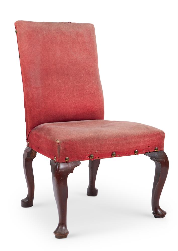 A GEORGE II MAHOGANY SIDE CHAIR, MID 18TH CENTURY