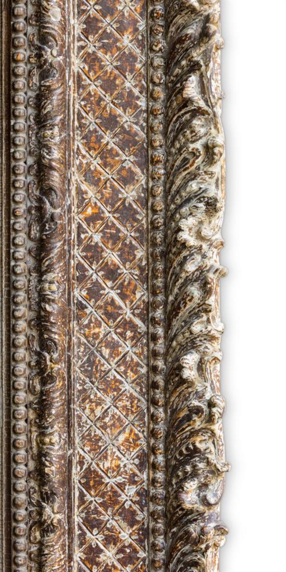 A CARVED GILTWOOD MIRROR 18TH CENTURY AND LATER - Image 7 of 13